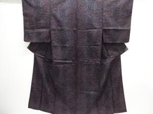 大正ロマン　花更紗模様着物